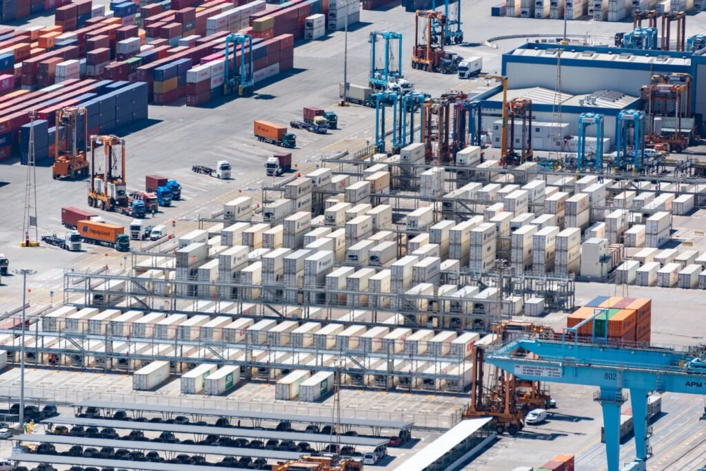 HFZA Hamriyah Free Zone aerial port view — company setup UAE 2026
