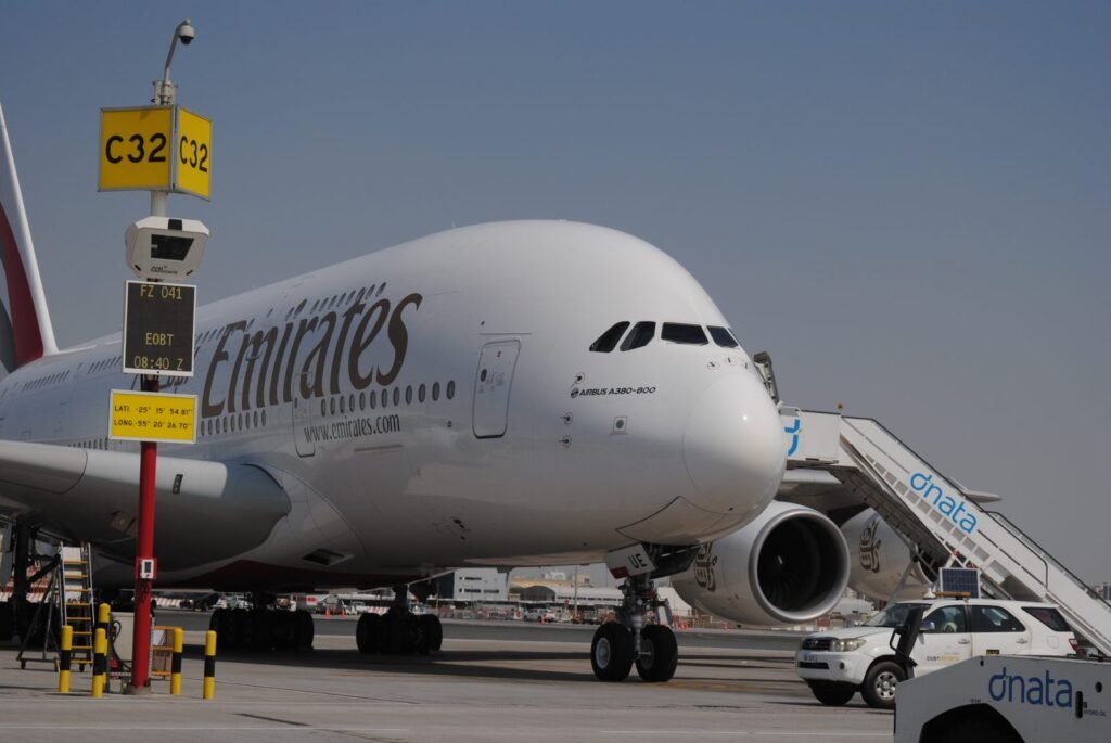 Arrivals hall at Dubai International Airport, the entry point for parents sponsored on a UAE residence visa